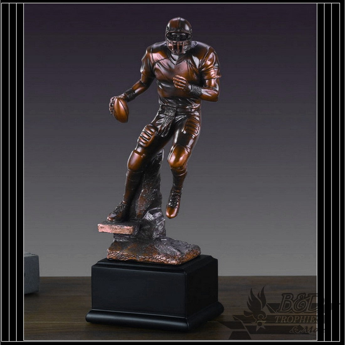 Bronzed Football