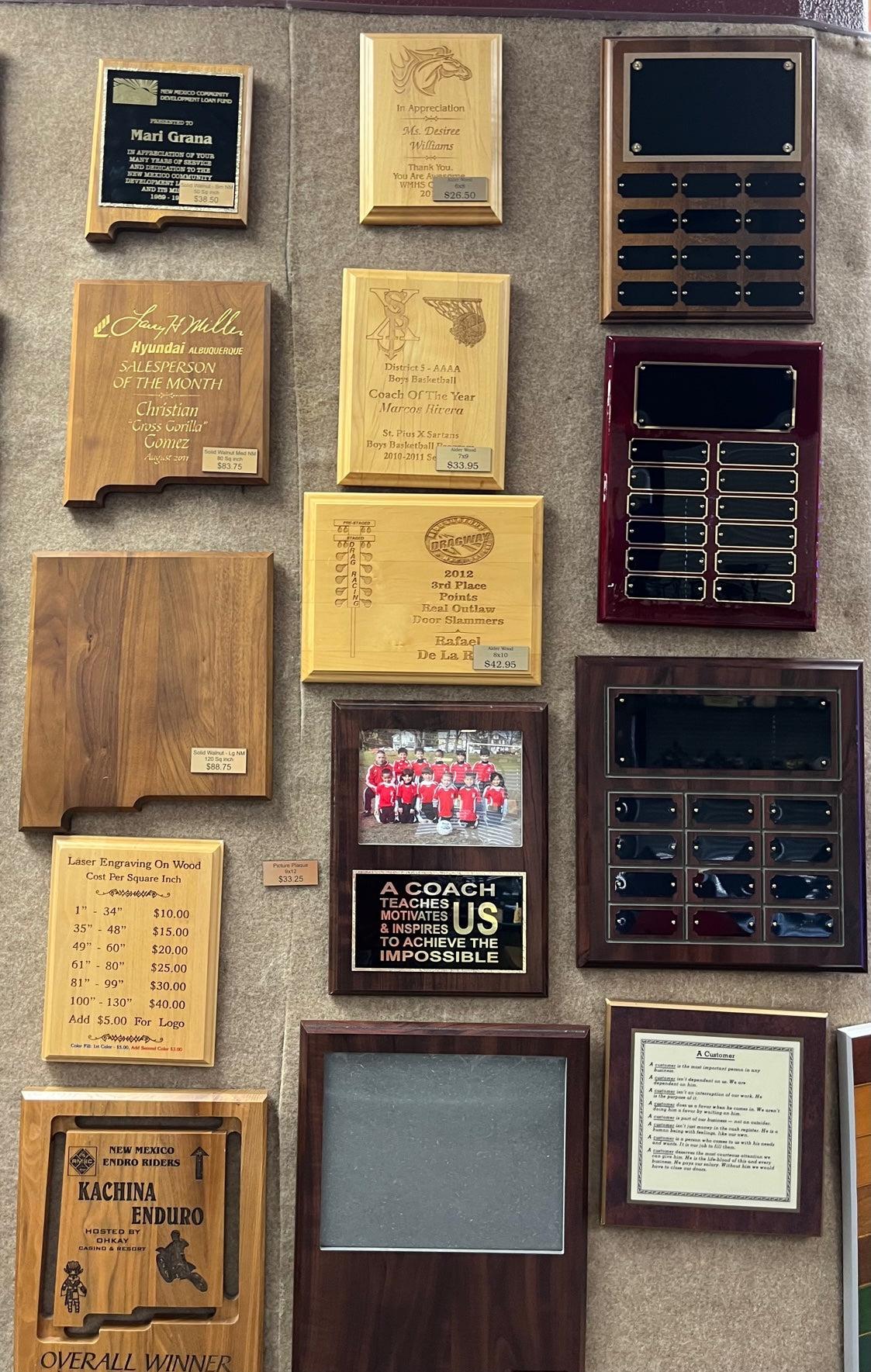 Plaques