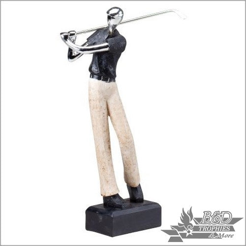 Abstract Golf Figure - Male