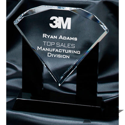 Diamond Acrylic Award - Clear