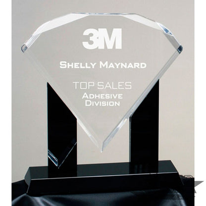 Diamond Acrylic Award - Clear