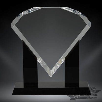 Diamond Acrylic Award - Clear