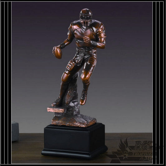 Bronzed Football