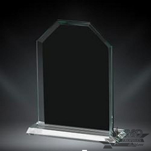 Sable Arch Glass Award on Clear Base