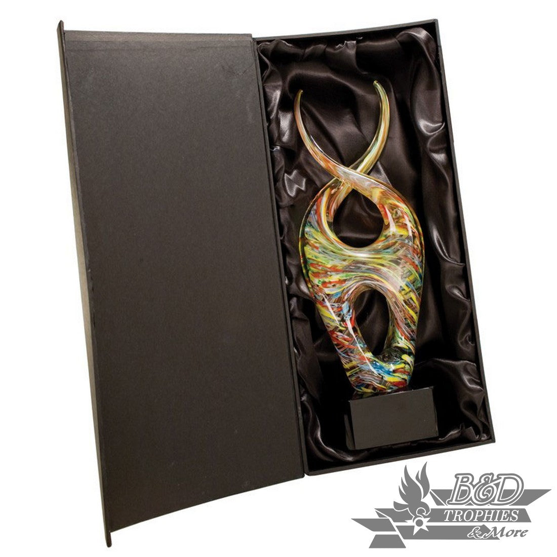 Color Twist Art Glass Award - Multicolor
