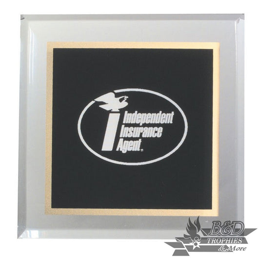 Acrylic Paperweight Award - Black
