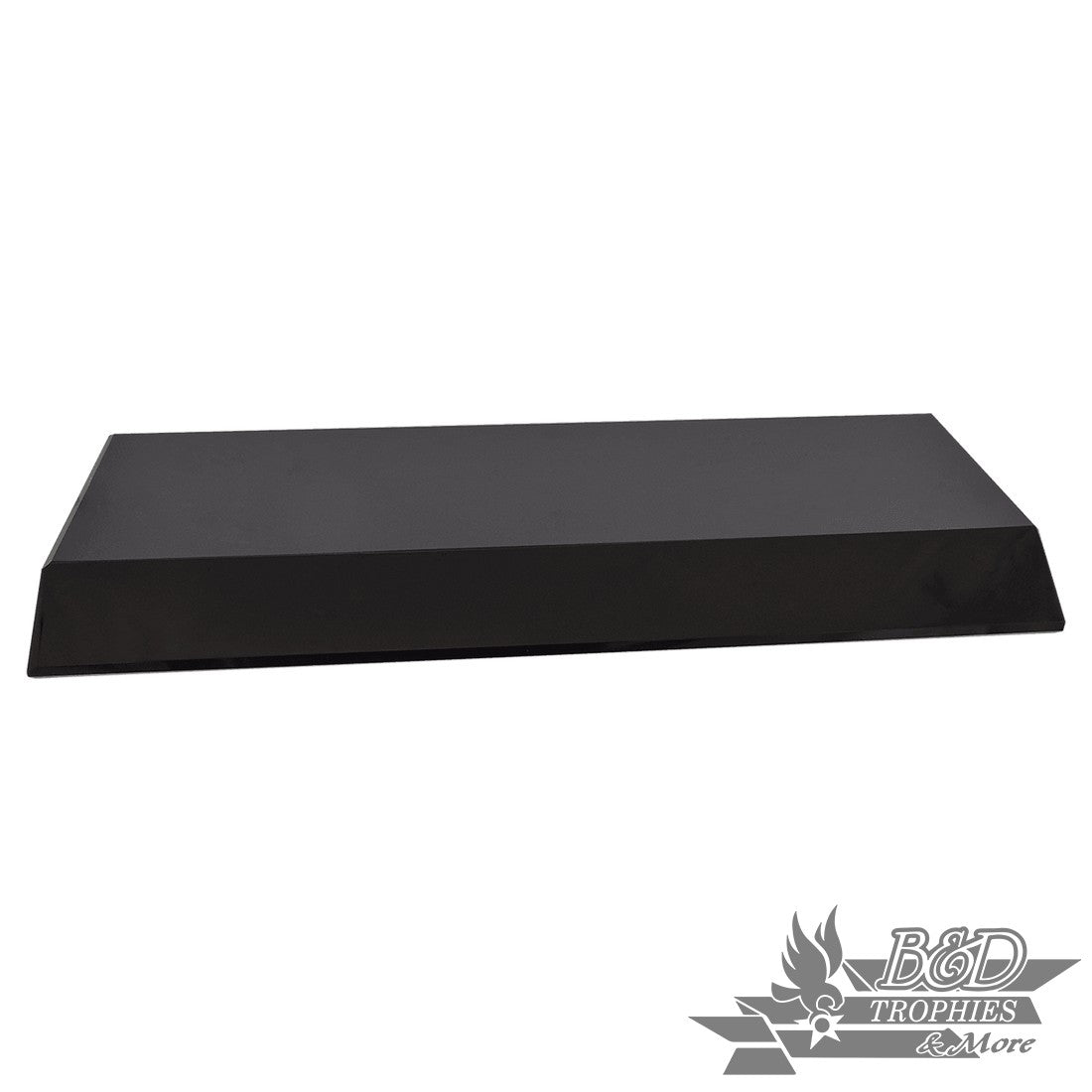 Black Crystal Base for Crystal Semi Truck Award (or any award)