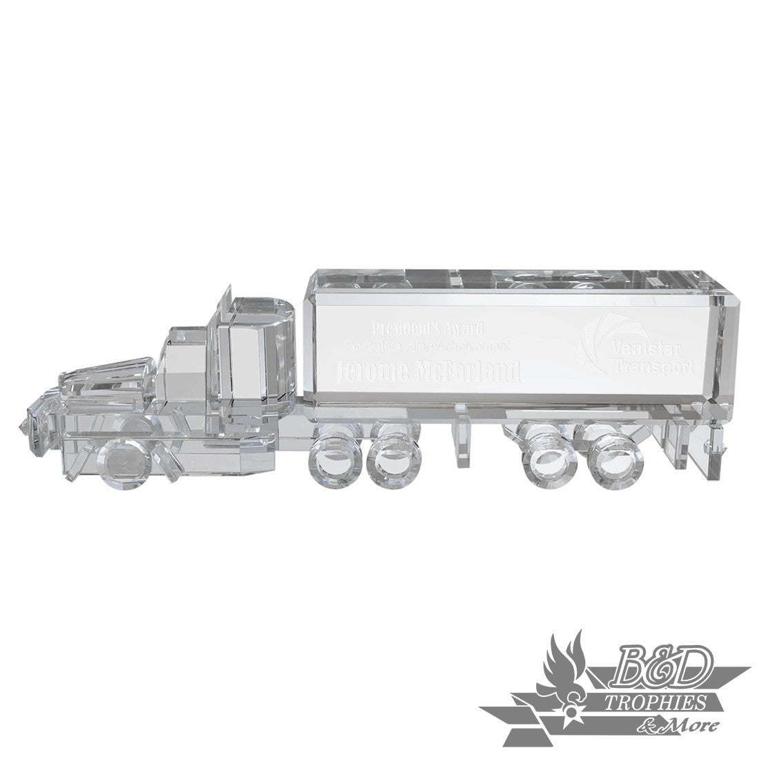 Crystal Semi Truck Award