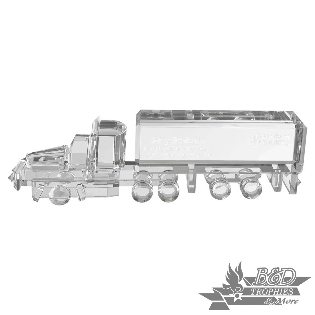 Crystal Semi Truck Award