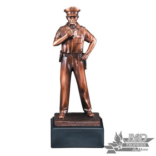 Bronzed Policeman