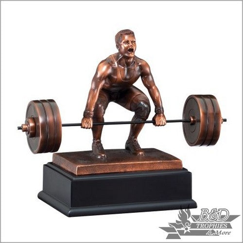 Bronzed Weightlifter